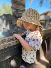 Kids/Baby Summer T-shirt Fig pattern 100% Cotton