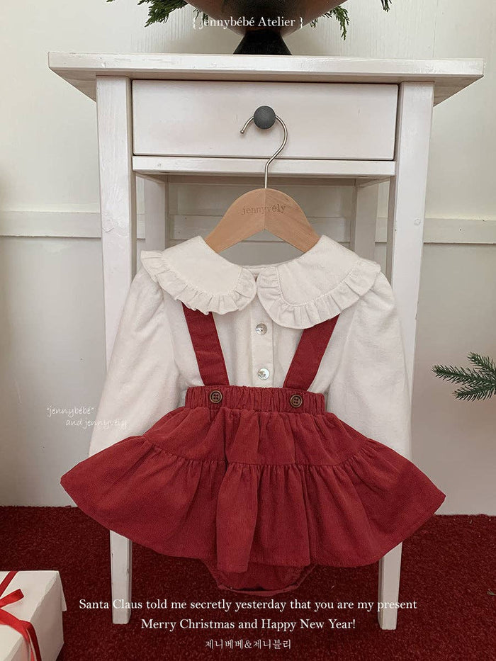 Dungaree & Yara Top Set - Available in 2 colours
