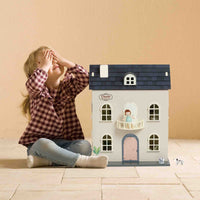 Classic World Vintage Doll House Wooden FSC Pretend Play