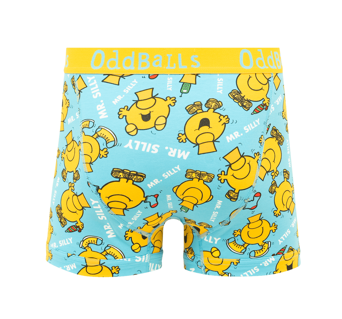 Mr Silly - Mr Men - Mens Cotton Boxer Shorts