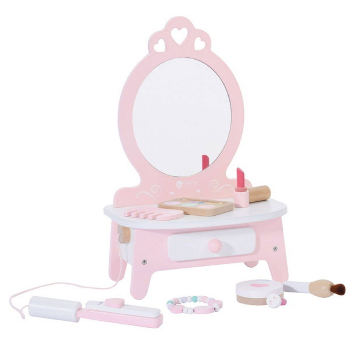 Classic World Pink Dresser – Wooden Creative Play Set