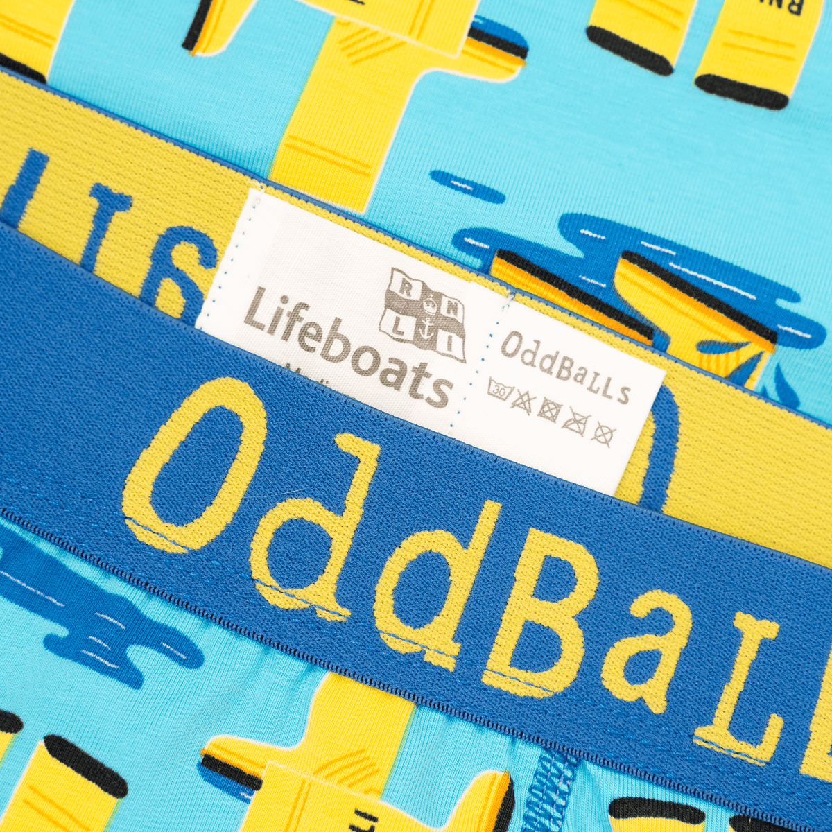 RNLI - Mens Cotton Boxer Shorts
