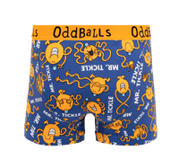 Mr Tickle  - Mr Men - Mens Cotton Boxer Shorts