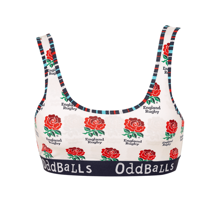 England Rugby Union Home 24/25 - Ladies Bralette