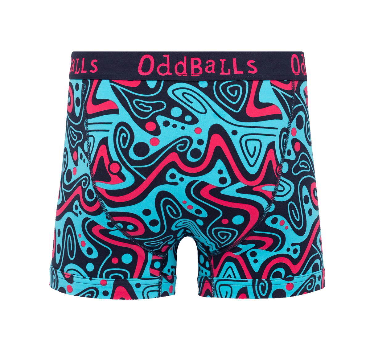Tidal Wave - Mens Cotton Boxer Shorts