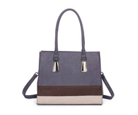 Classic Multi-Compartments Tote bag A4 Work Bag Shoulder Bag