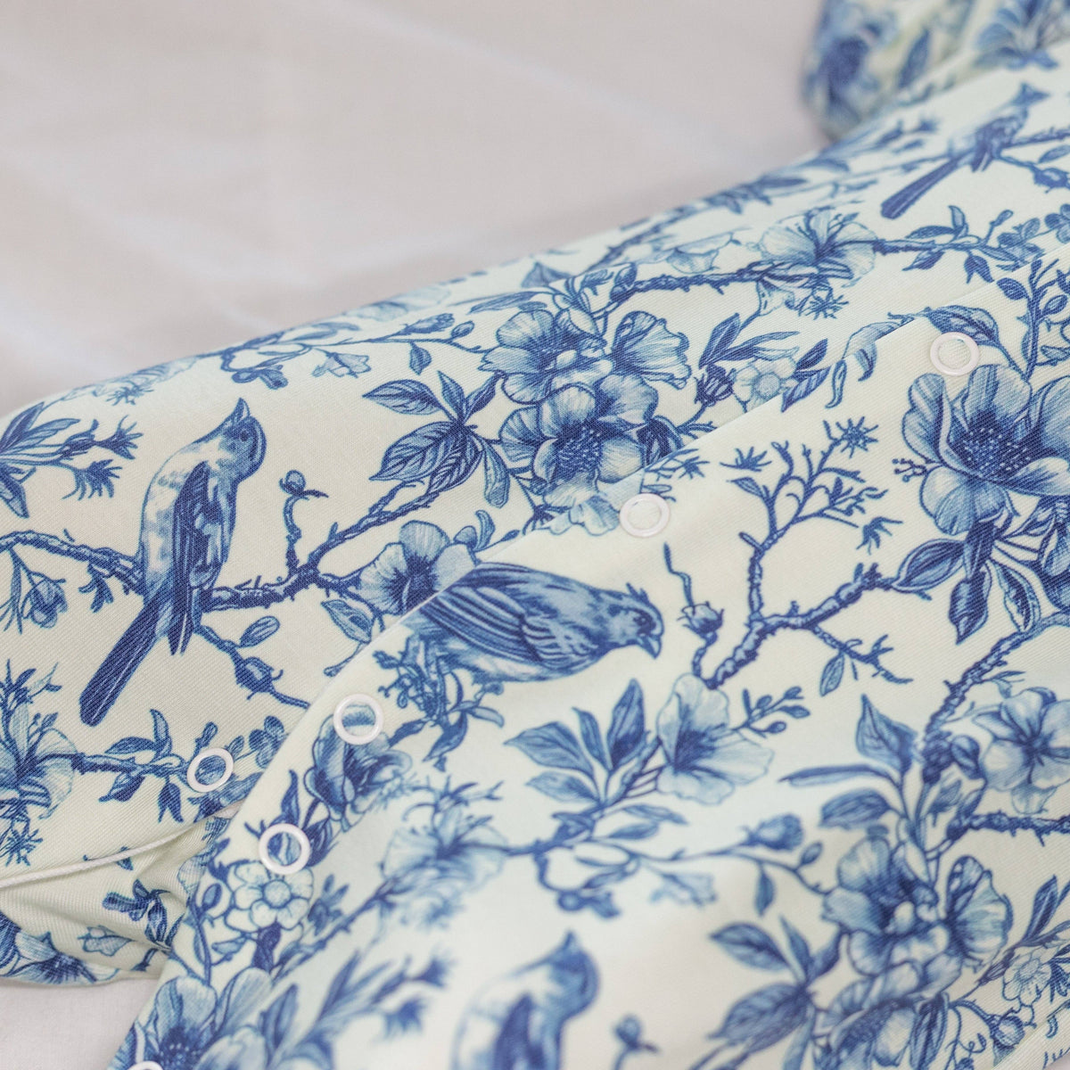 Unisex Baby Cotton Sleepsuit (Onesie) – Willow Flower Print