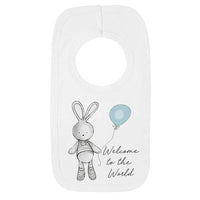 Welcome Balloon Baby Bib
