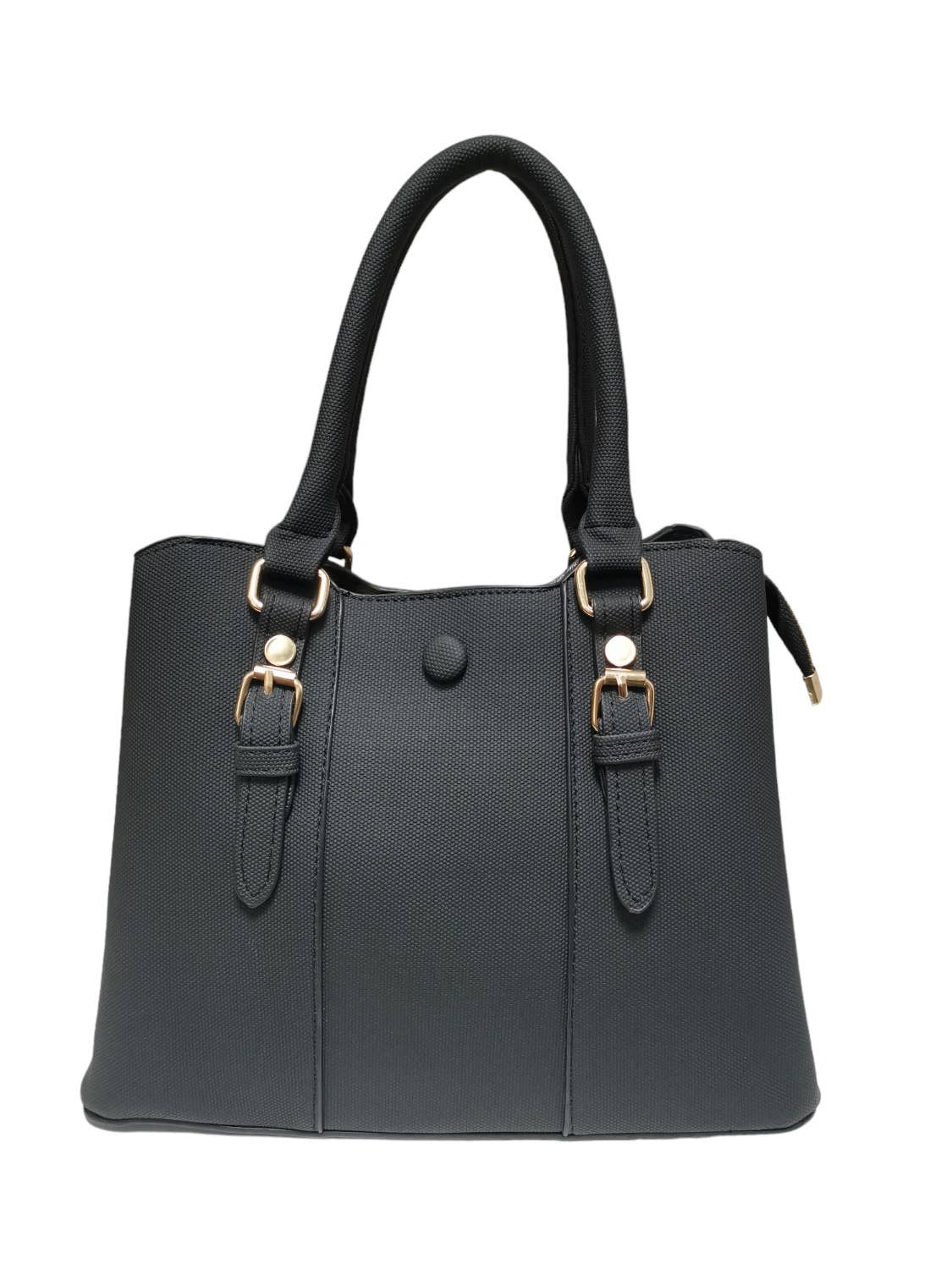 Jeans Effect Material 3 Compartment Tote Bag Organizer Bag