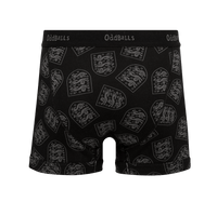 England FA Black - Mens Cotton Boxer Shorts