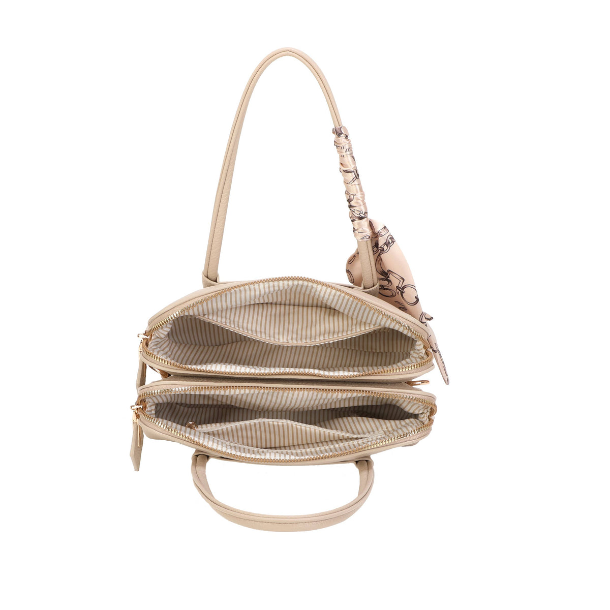 JM1579 Multi Compartment Handbag