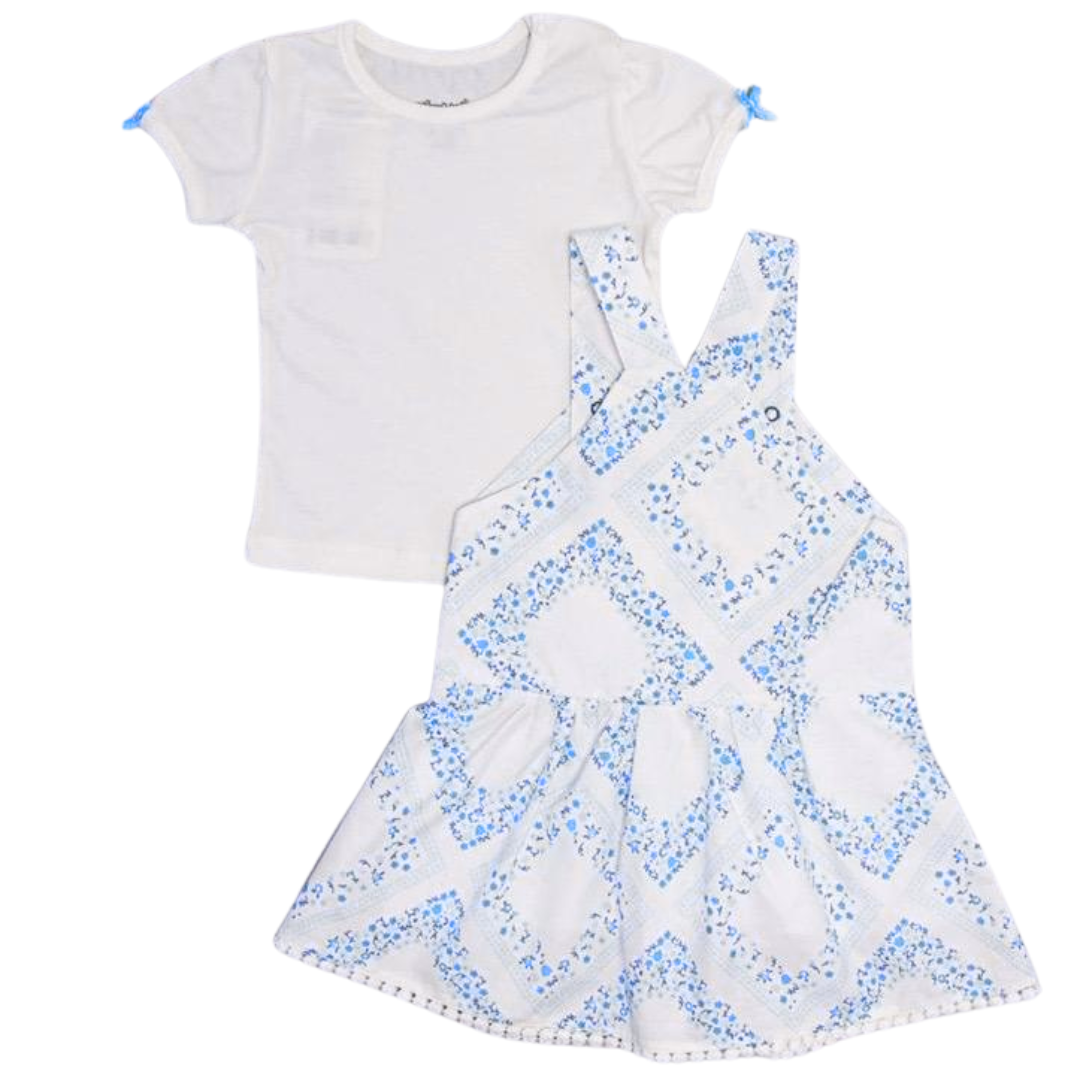 Floral British Summer Dress for Toddlers