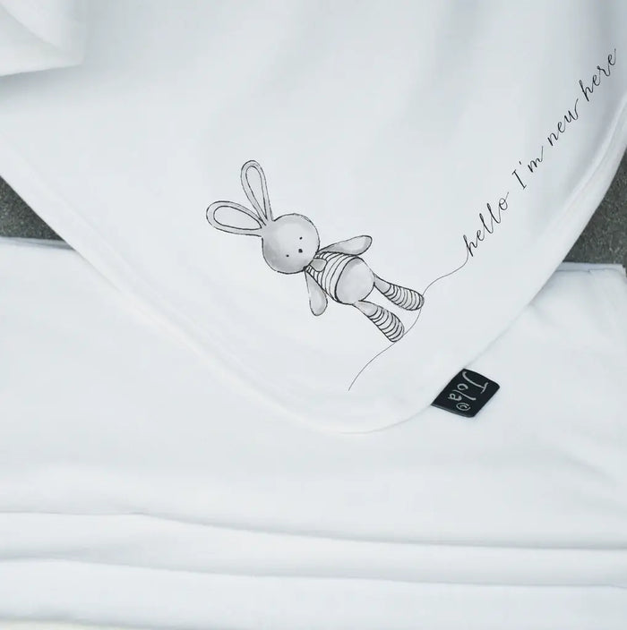 Hello I'm New Here Blanket