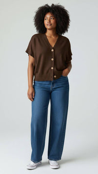 Cozy Cap Sleeve Cardigan