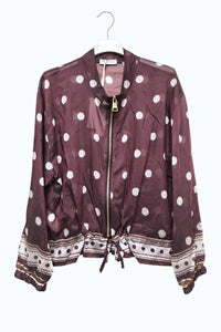 Italian Women’s Zip-Up Bomber Jacket - 3 Designs