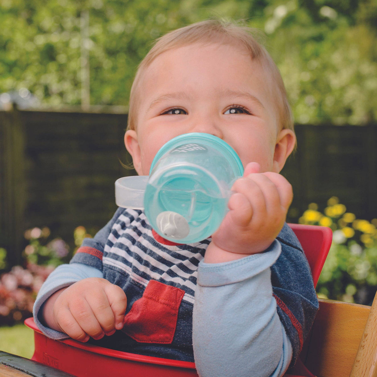 Tippy Up Sippy Cup (Series 3), with Weighted Straw (Valve Free), Boris Bear, 200ml