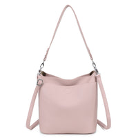 6049 Soft Hobo Shoulder Bag with Strap Detail
