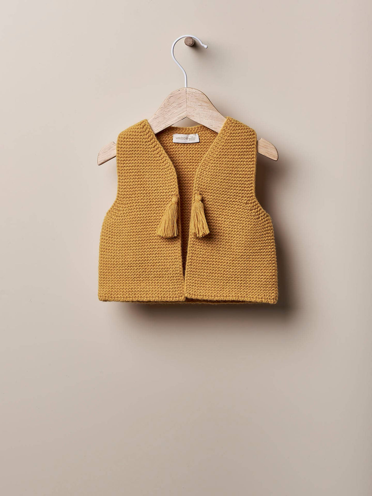 THE STORIES OF AN ENCHANTED FOREST - Gilet in Merino wool knit