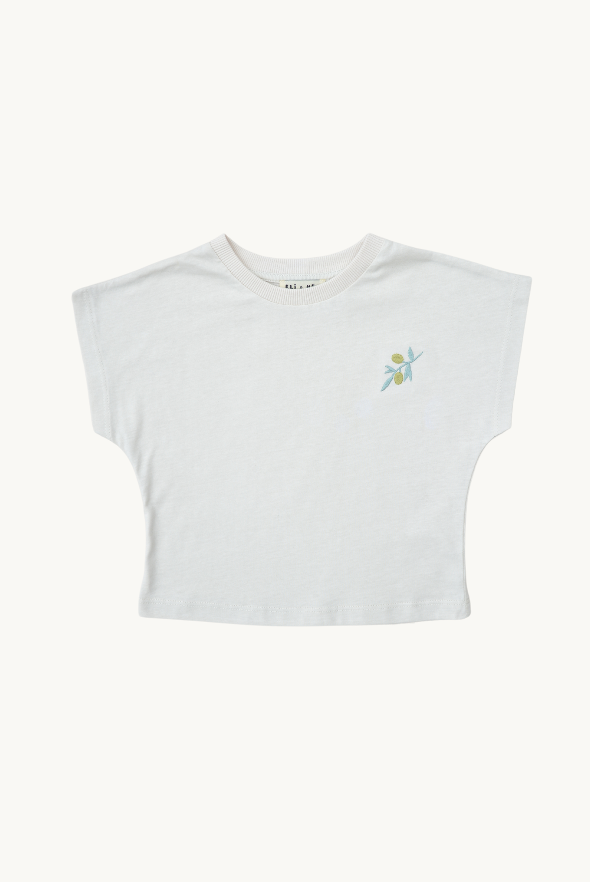 Baby / Kids Olives Emroidery T-Shirt 100% Cotton