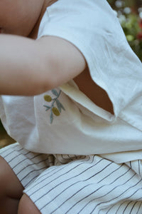 Baby / Kids Olives Emroidery T-Shirt 100% Cotton