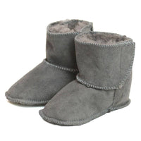 CSB/T Sheepskin Velcro Tab Baby Booties Slippers