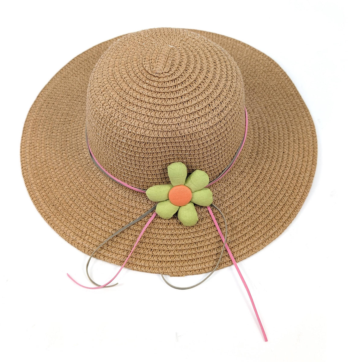 Children's Foldable Hat - Dark Natural Flower (54cm)