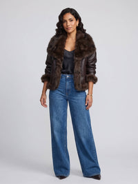 Reversible Faux Fur Jacket