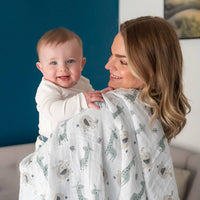 Giraffe & Elephant Swaddle