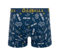 Star Trek Galaxy - Mens Cotton Boxer Shorts
