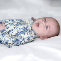 Unisex Baby Cotton Sleepsuit (Onesie) – Willow Flower Print