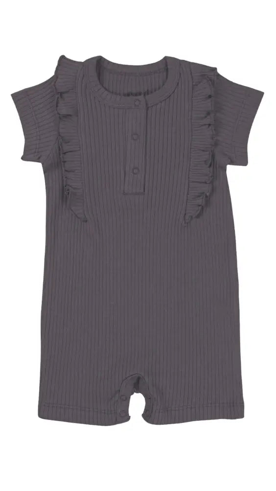 Grey Baby Summer Rompers – 2 Sizes