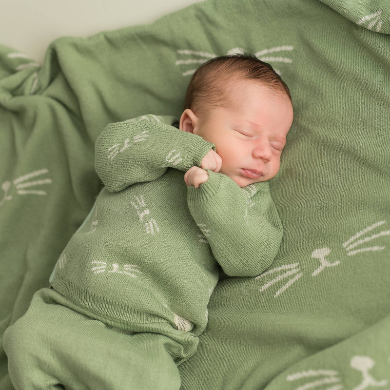 micu micu - Newborn Pack animal whiskers mint