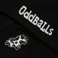 Fat Cow - Embroidered Socks