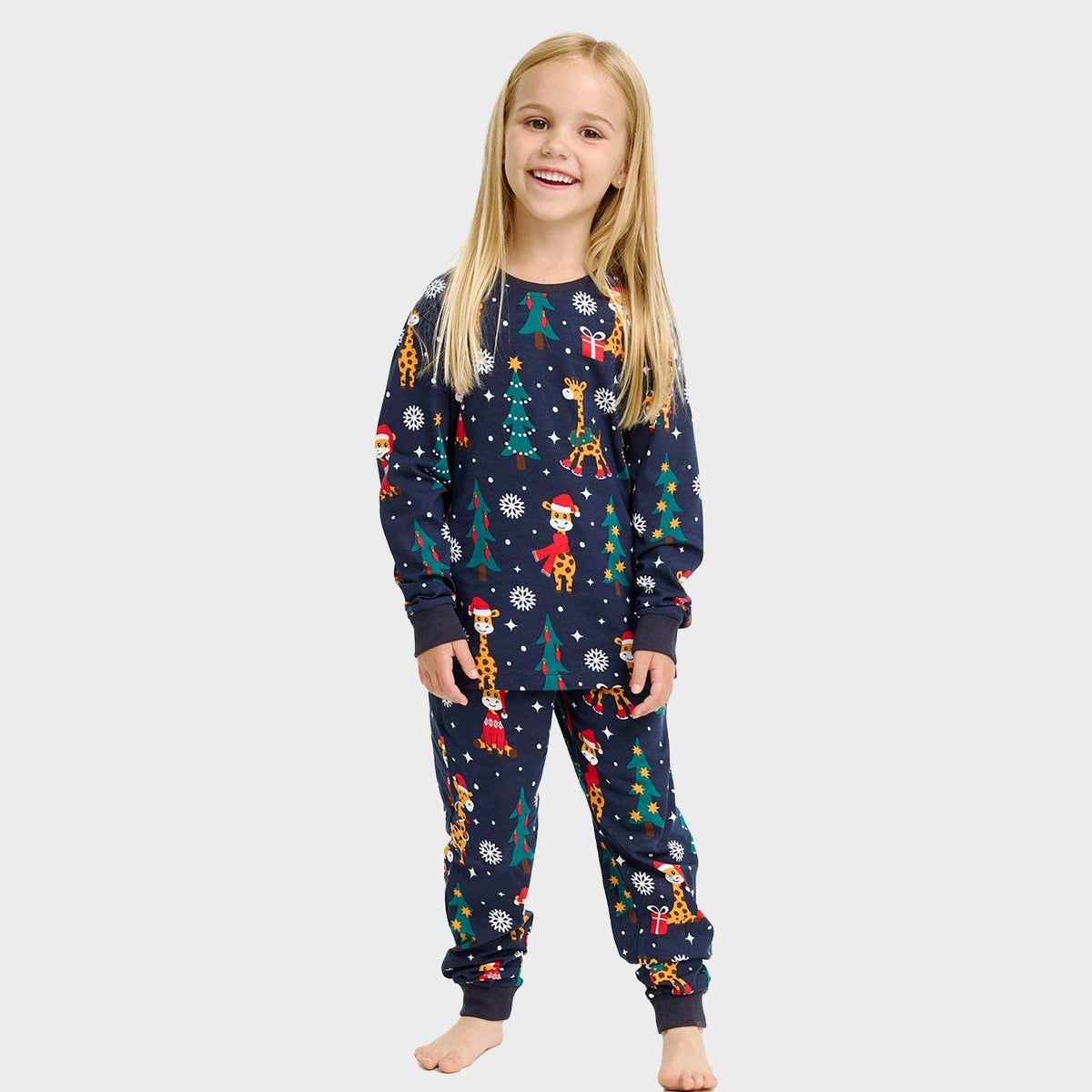 The Giraffe Christmas Pajamas – Kids