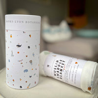 Bamboo Baby Swaddle Blanket, Signature Print