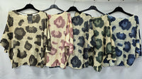 Big Leopard Fine Mesh Knit
