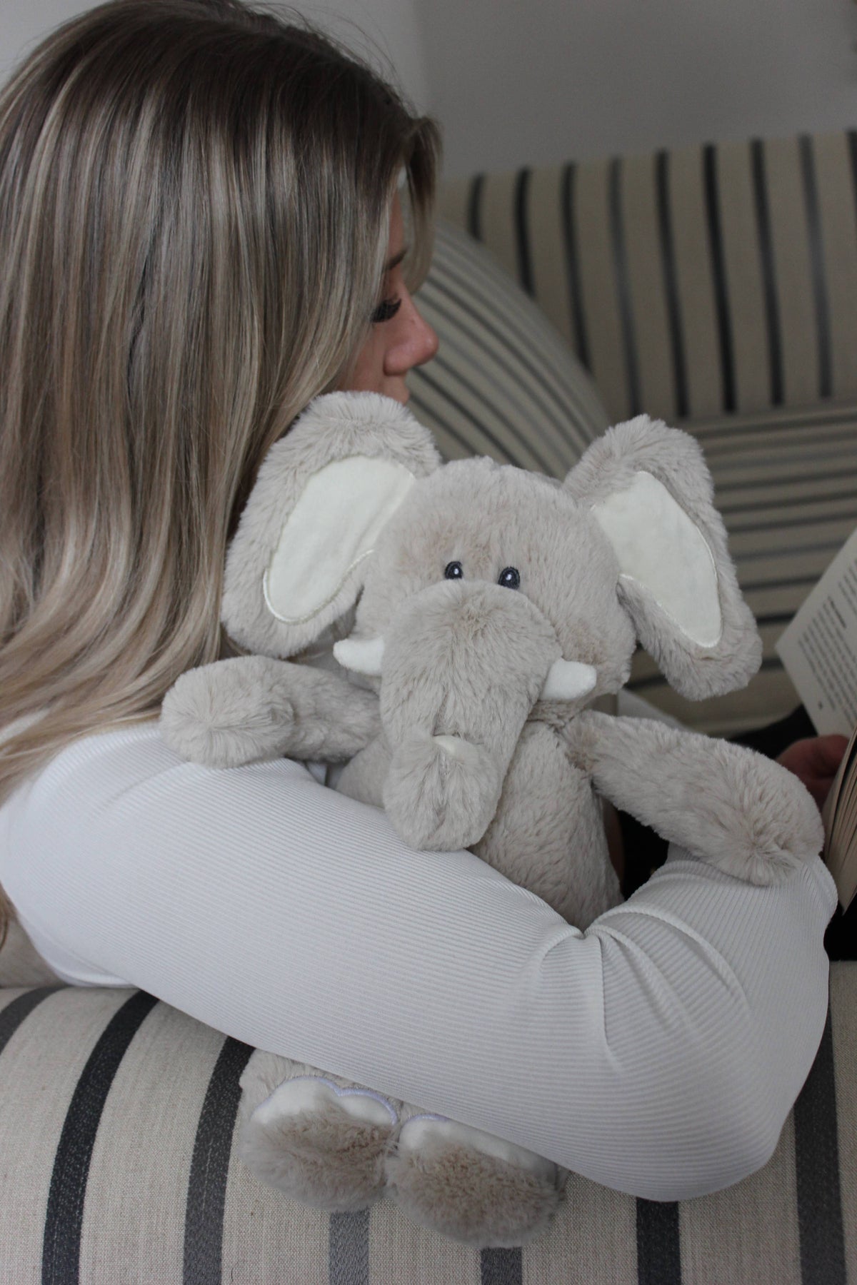 Jomanda Soft Toys & Accessories - Jomanda Baby Elephant Soft Plush Toy - 25cm