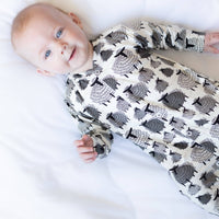 Unisex Baby Cotton Sleepsuit (Onesie) – Sheep Print