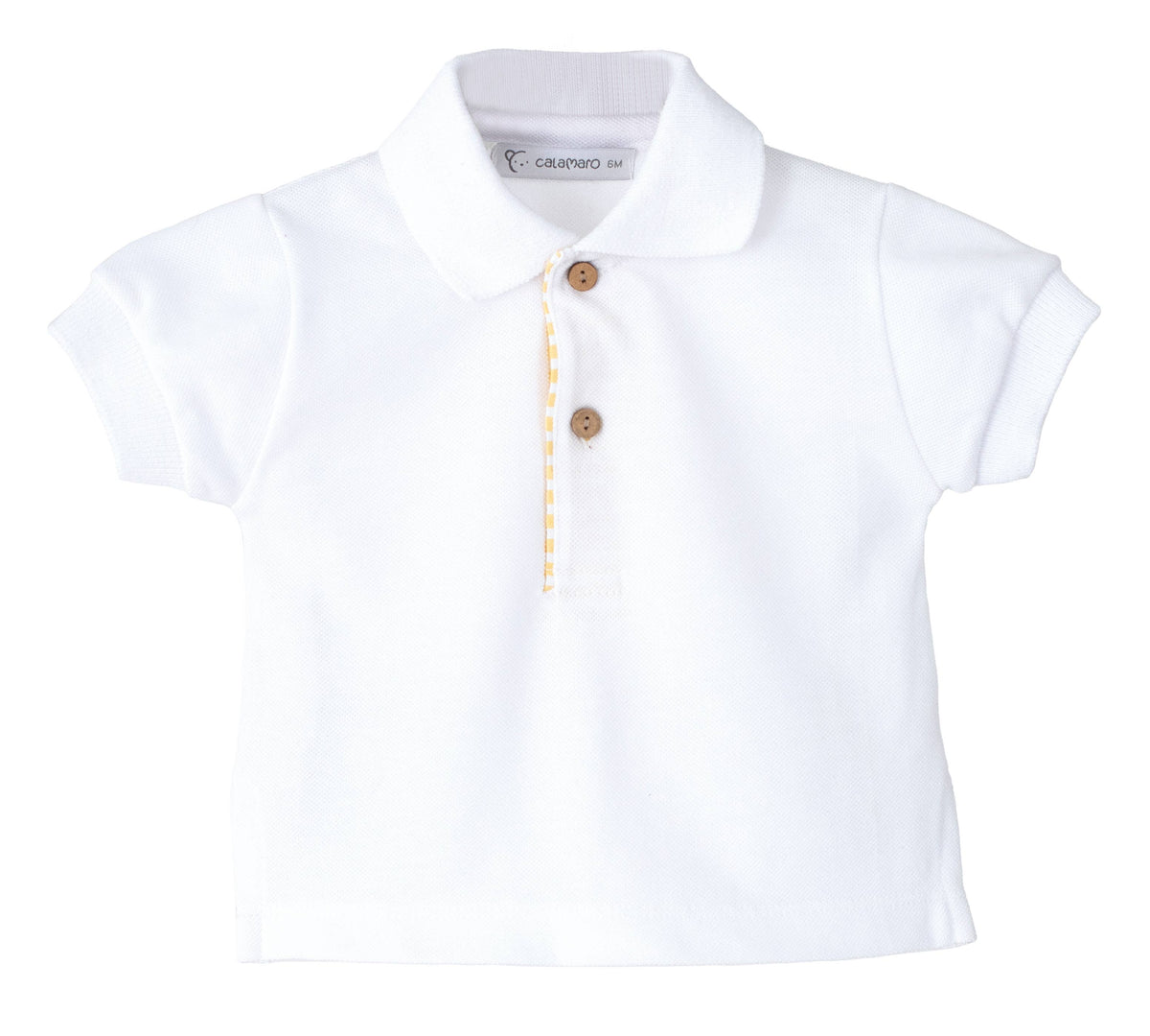 Yellow and White Stripe Short Outfit