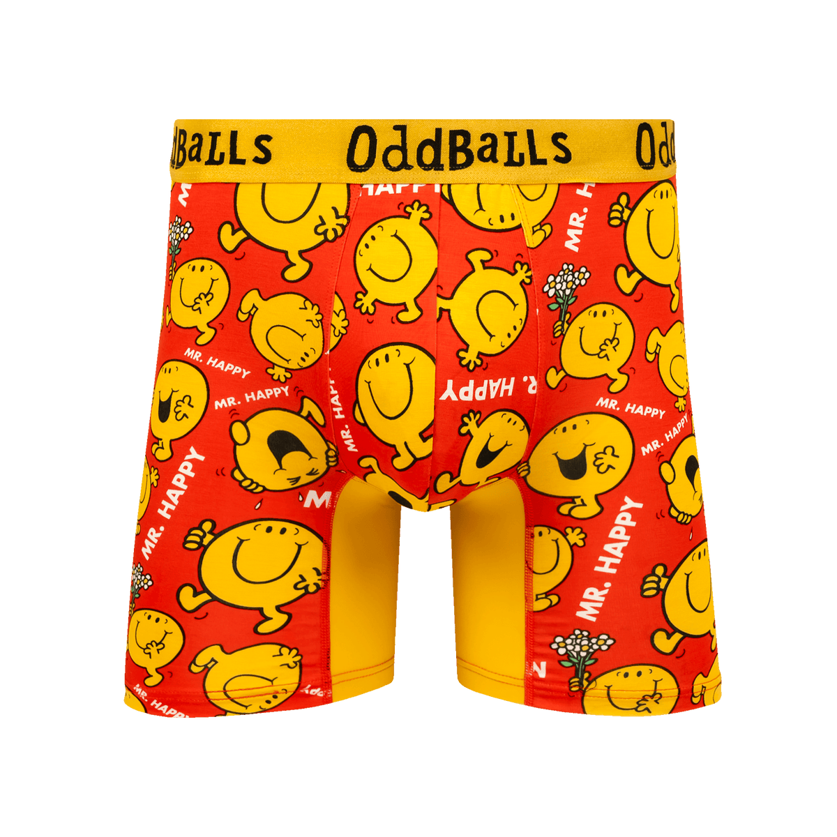 Mr Happy - Mens Bamboo Boxer Shorts