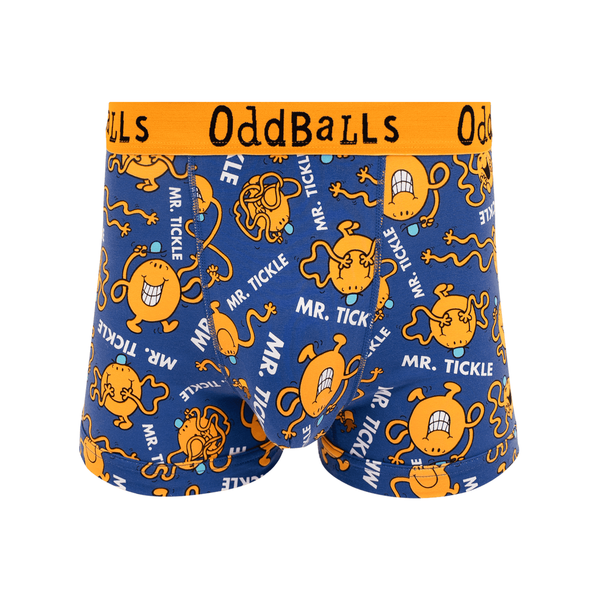 Mr Tickle  - Mr Men - Mens Cotton Boxer Shorts