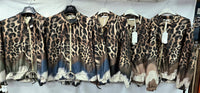 Suedette Leopard Zip Bomber Jacket: Various Colours