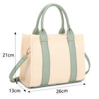 JM1571 Straw Tote Bag Summer Beach Style