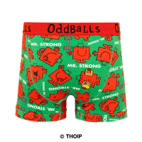 Mr Strong  - Mr Men - Mens Cotton Boxer Shorts