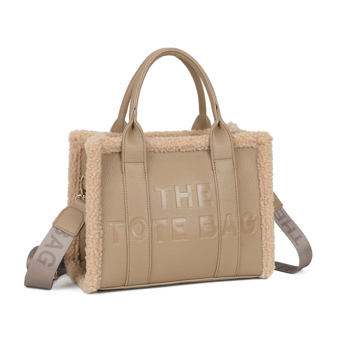 JM1393 Wooled Small Tote Bag
