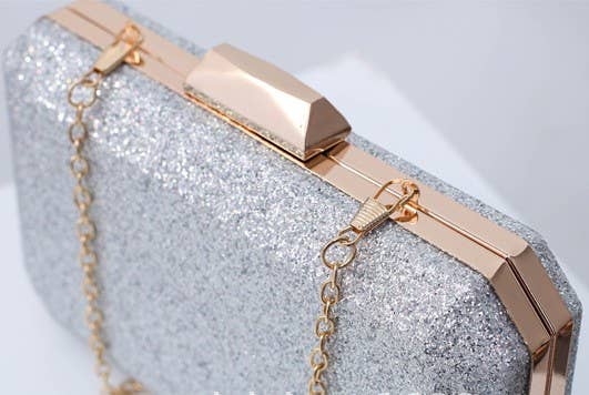 Medium Glitter Evening Bag Clutch-CH006