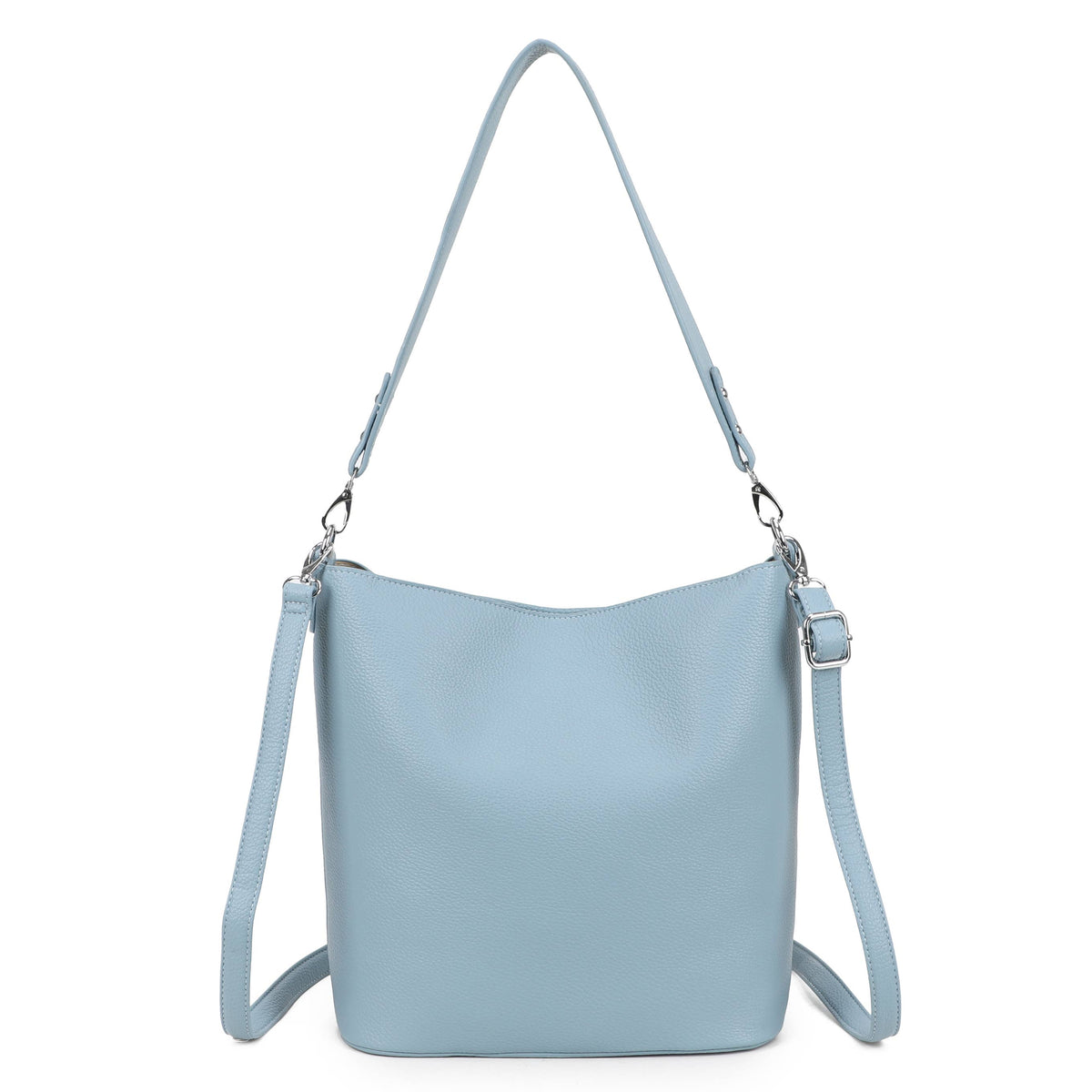6049 Soft Hobo Shoulder Bag with Strap Detail