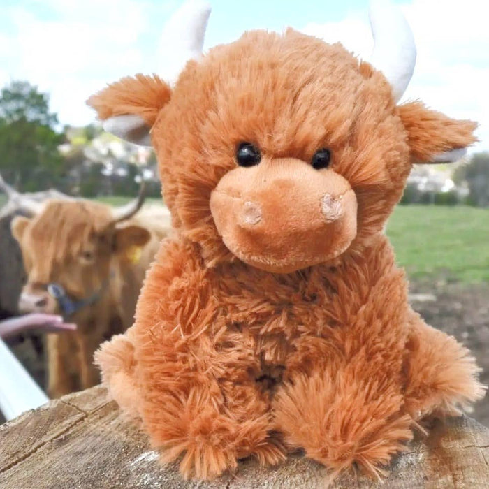 Scottish Highland Cow Plush Brown Plush Soft Toy
