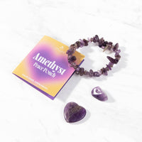 Myga Eco - Stone Pouch Collection: Set of 3 Sacred Treasures - Choice Of 3 Crystals
