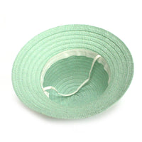 Children's Rabbit Foldable Hat and Matching Bag with Strap - Green